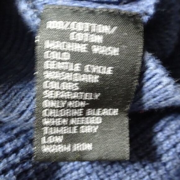 Men's Greg Norman Blue Vest Size X-Large - Picture 4 of 4